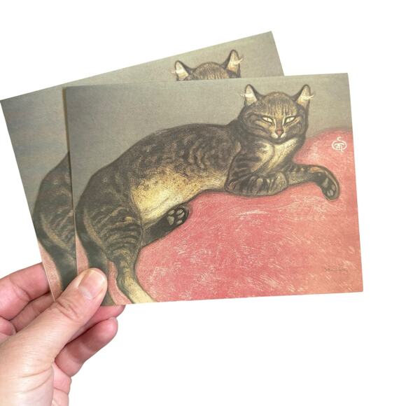 Metropolitan Museum of Art CATS Art Print Cards Blank Envelopes 11/24 LEFT 2003 - Picture 7 of 14